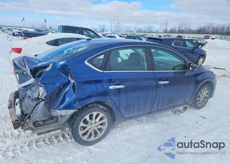 2019 Nissan Sentra S z USA, uszkodzony, nr VIN 3N1AB7AP7KY343743